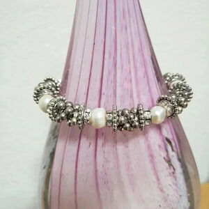 Vintage Stretchy Beaded Bracelet